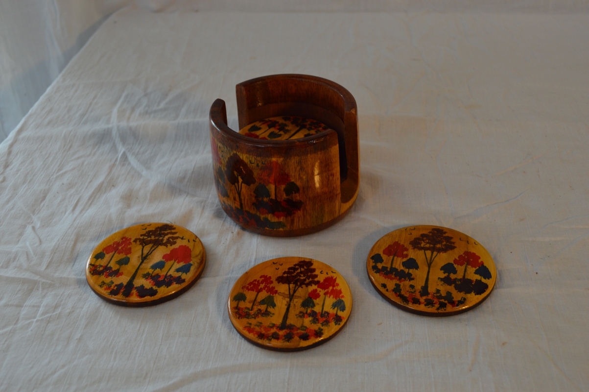 Sugar Pots and Tea matts